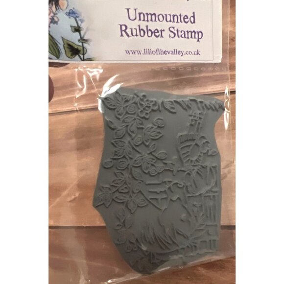 Lili Of The Valley LTD Fairy Rubber Stamp Set w/ Flowers And Whimsical Design - Picture 3 of 3